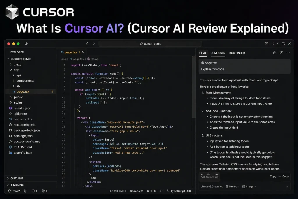 1. What Is Cursor AI A Plain English Overview
