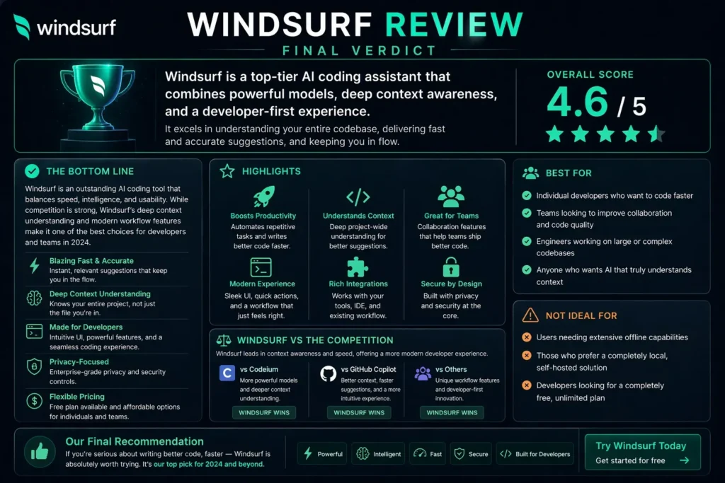 10. Final Windsurf Review Verdict