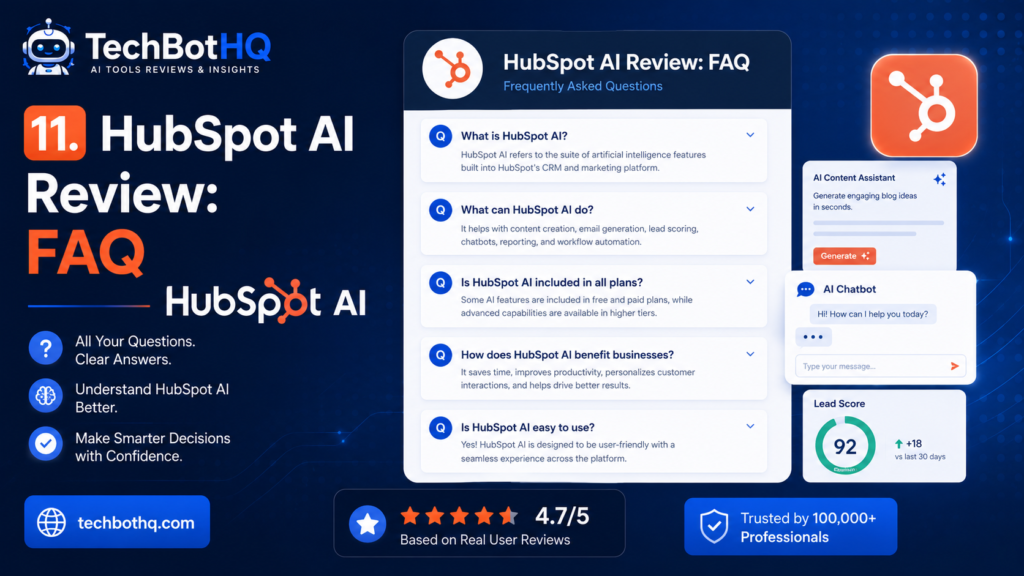 11. HubSpot AI Review FAQ