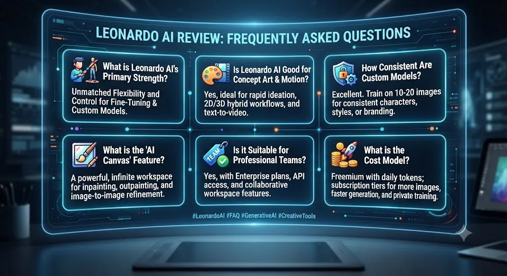 11. Leonardo AI Review FAQ