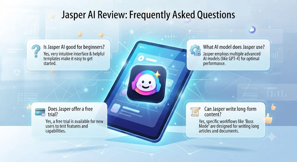12. Jasper AI Review Frequently Asked Questions