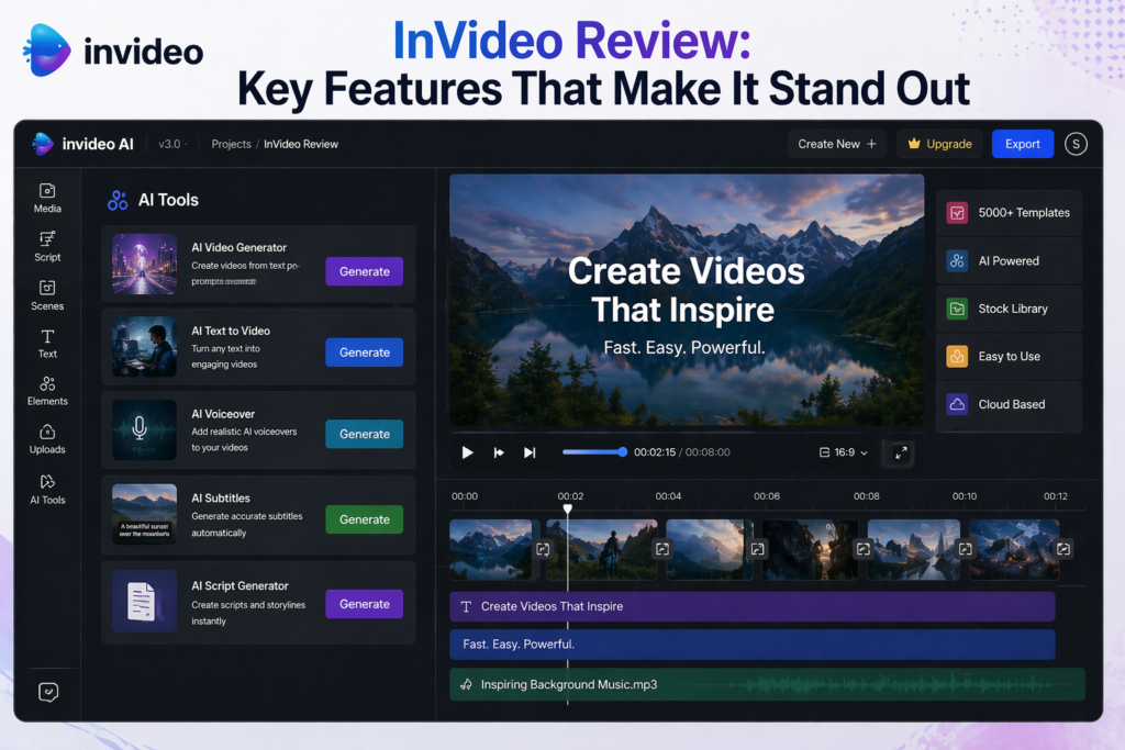3. Key Features of InVideo AI in 2026 ( InVideo AI Review )
