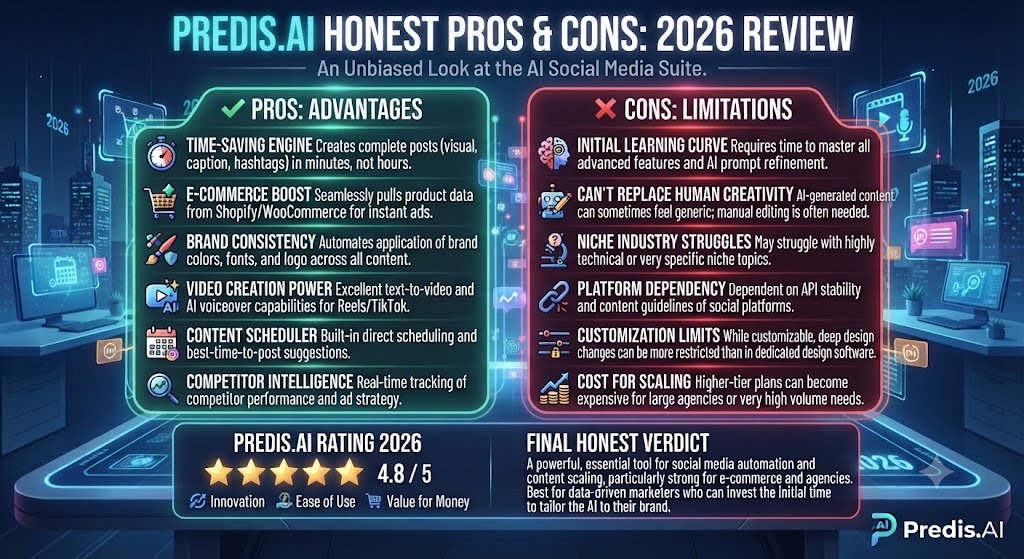 5. Predis AI Review Honest Pros and Cons