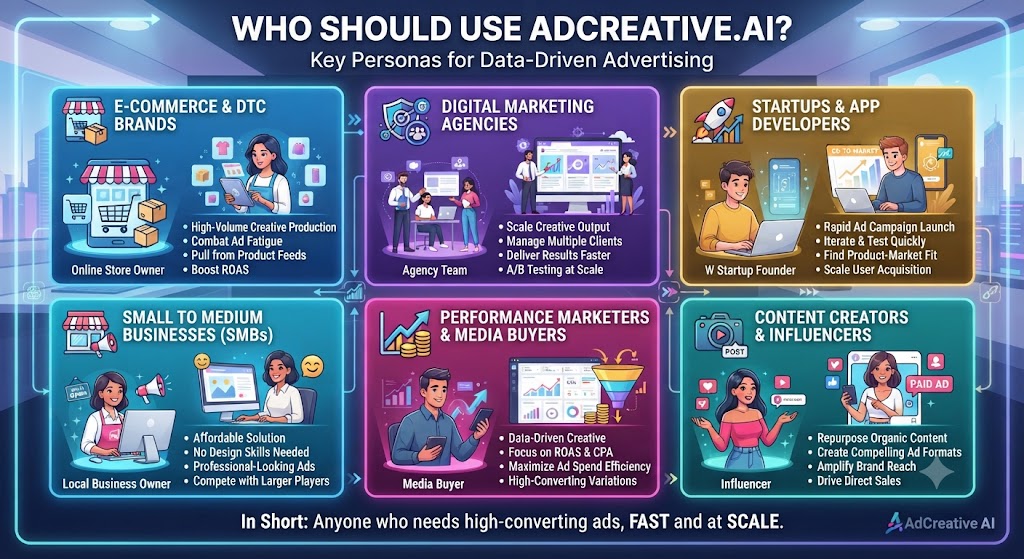 6. Who Should Use AdCreative AI