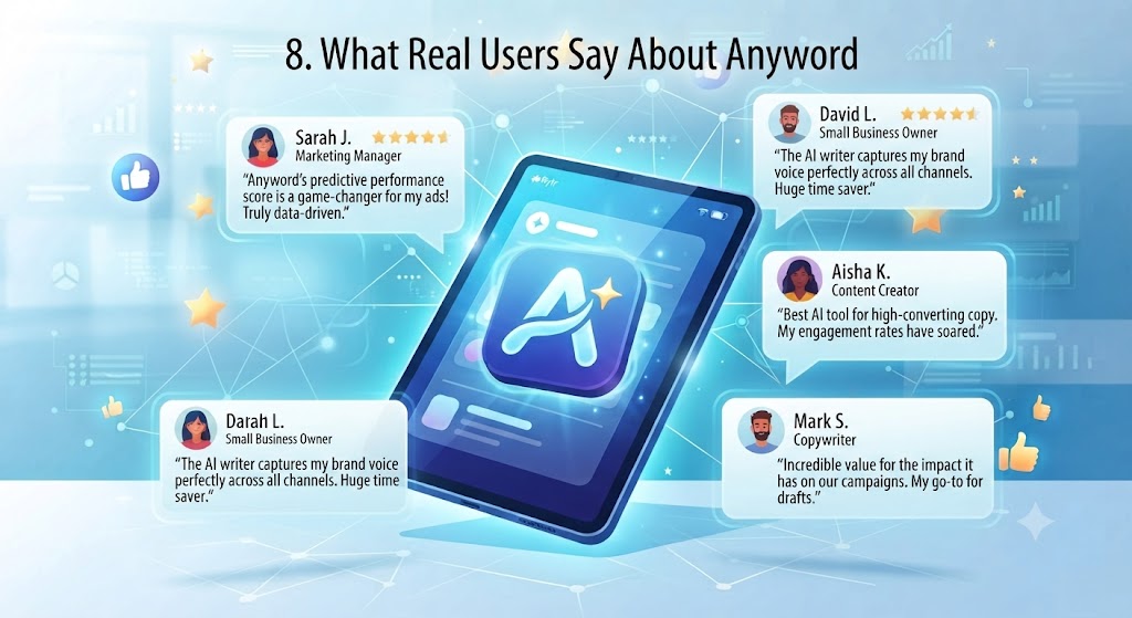 8. What Real Users Say About Anyword