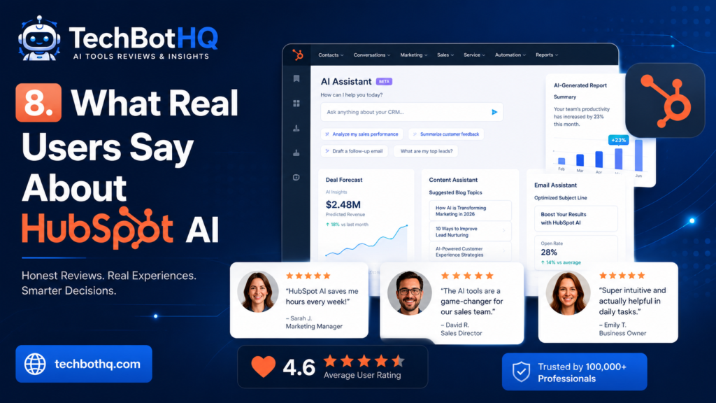 8. What Real Users Say About HubSpot AI