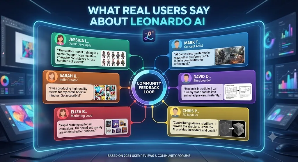 8. What Real Users Say About Leonardo AI