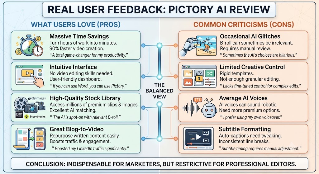 8. What Real Users Say About Pictory AI ( Pictory AI Review )