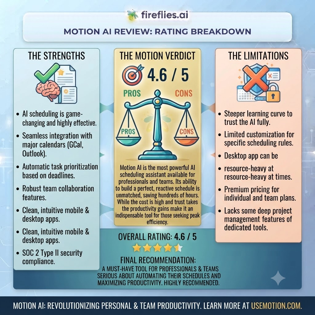 9. Our Motion AI Review Rating Breakdown ( Motion AI Review )