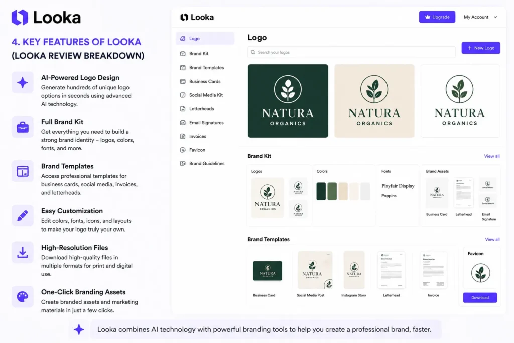 Looka Review Feature Deep Dive