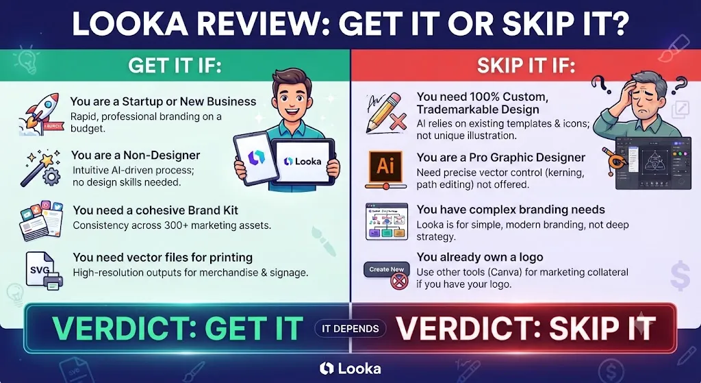 Looka Review Get It Skip It