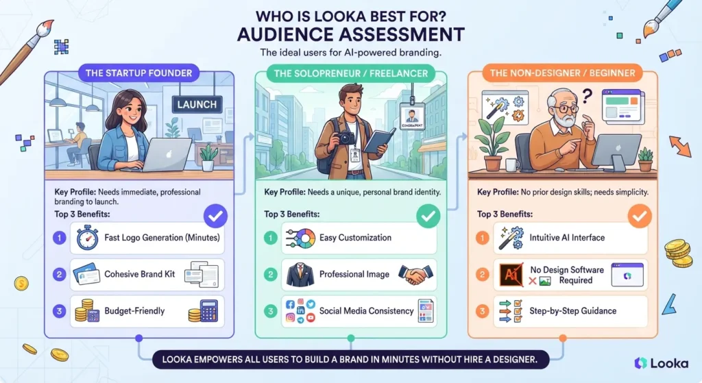 Who Is Looka Best For The Looka Review Audience Assessment