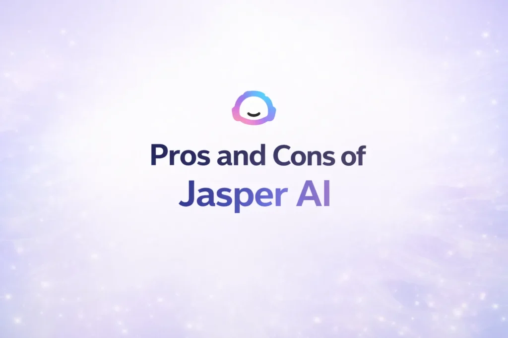 pros and cons of jasper ai overview for content creation tool