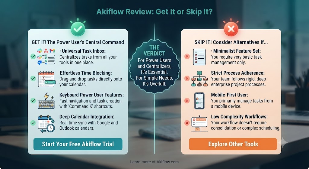 Akiflow Review Get It Skip It