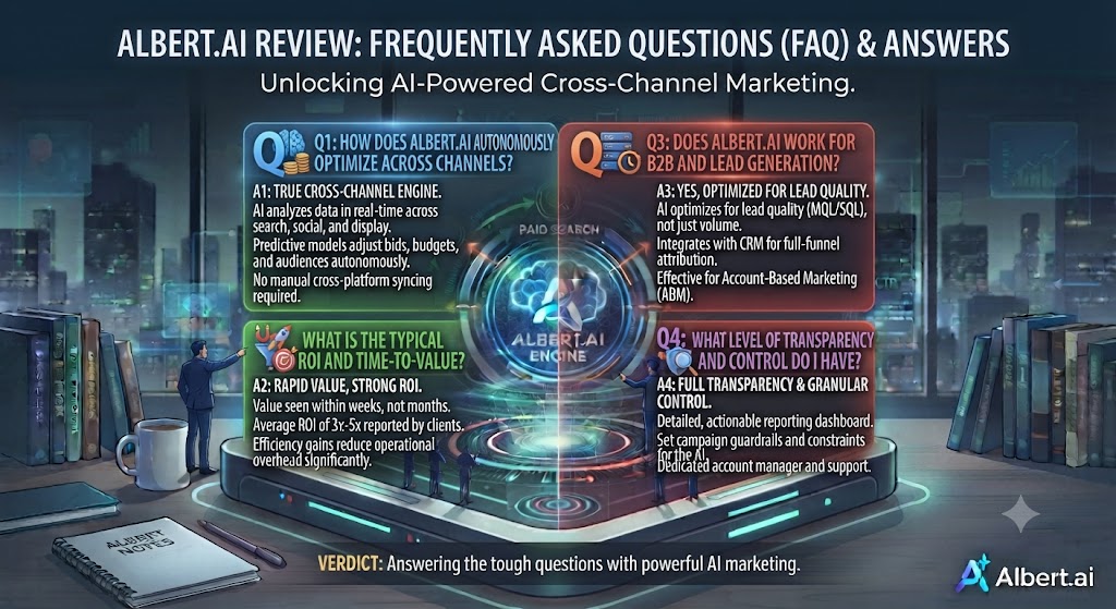 Albert.ai Review Frequently Asked Questions