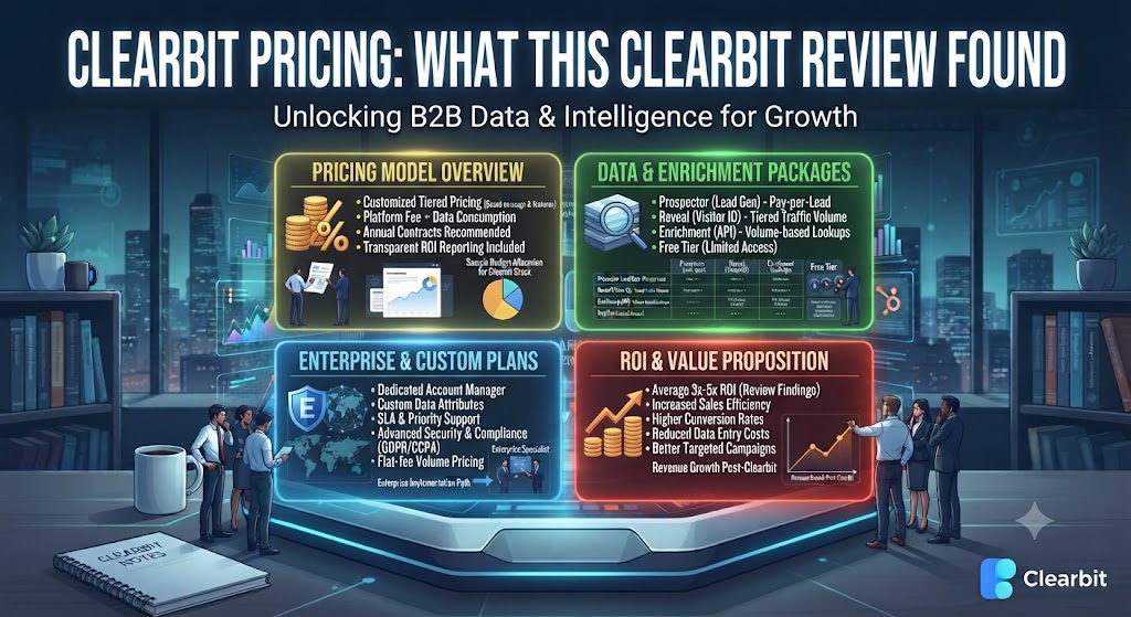 Clearbit Pricing What This Clearbit Review Found