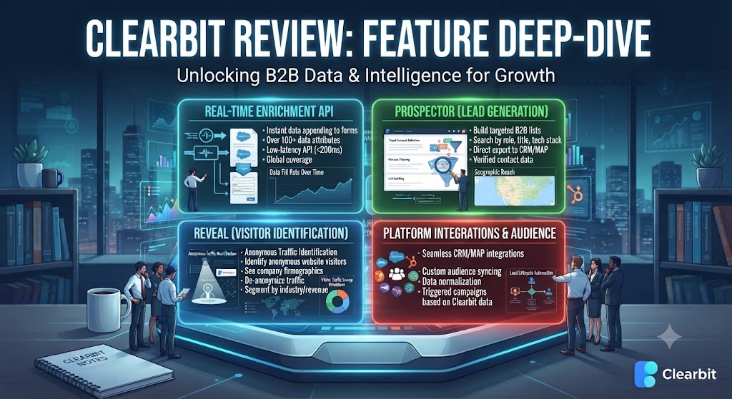 Clearbit Review Feature Deep Dive
