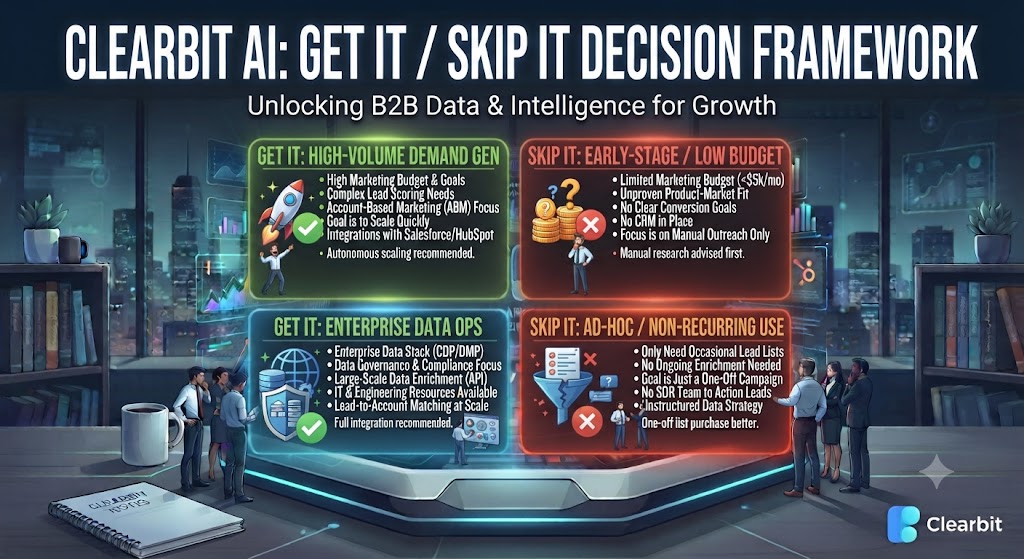 Clearbit ai Get It Skip It