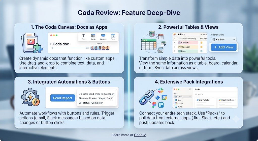 Coda Review Feature Deep Dive