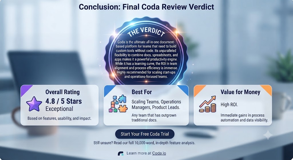 Conclusion Final Coda Review Verdict