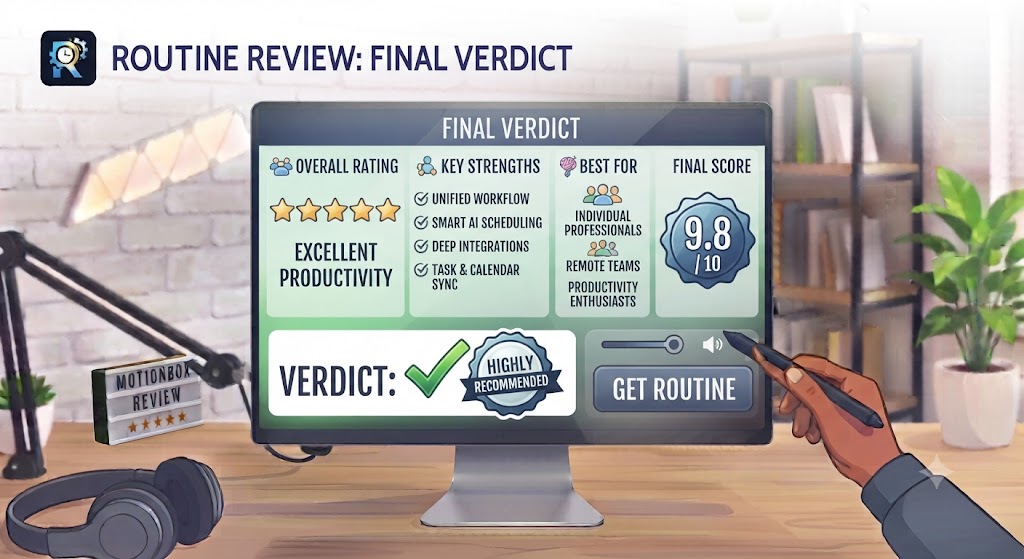Conclusion Final Routine Review Verdict