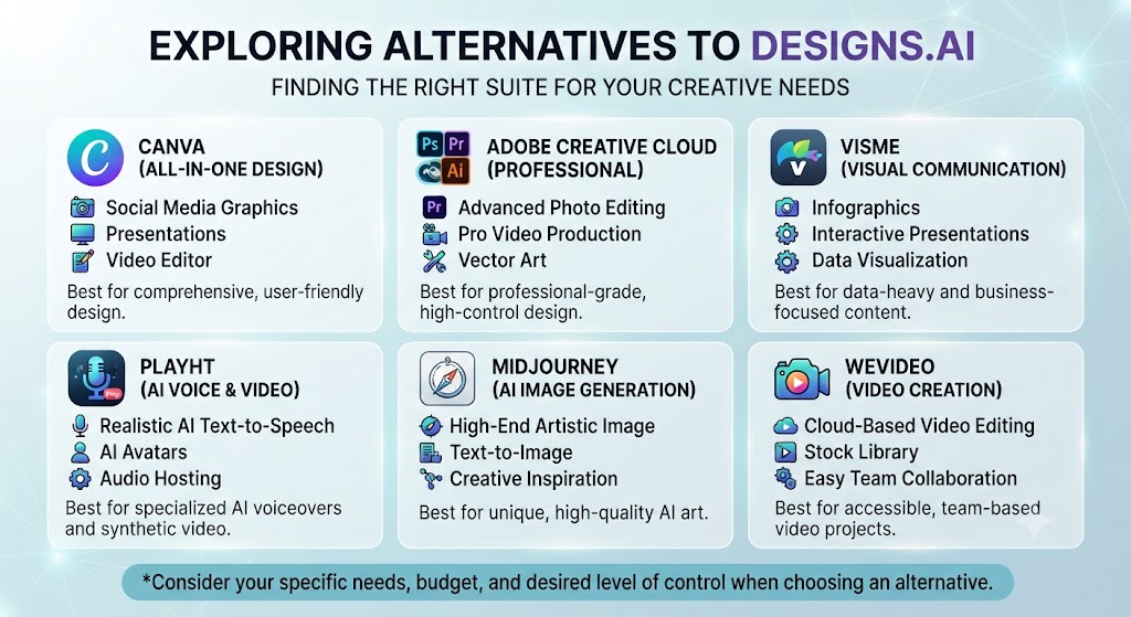 Designs.ai Alternatives