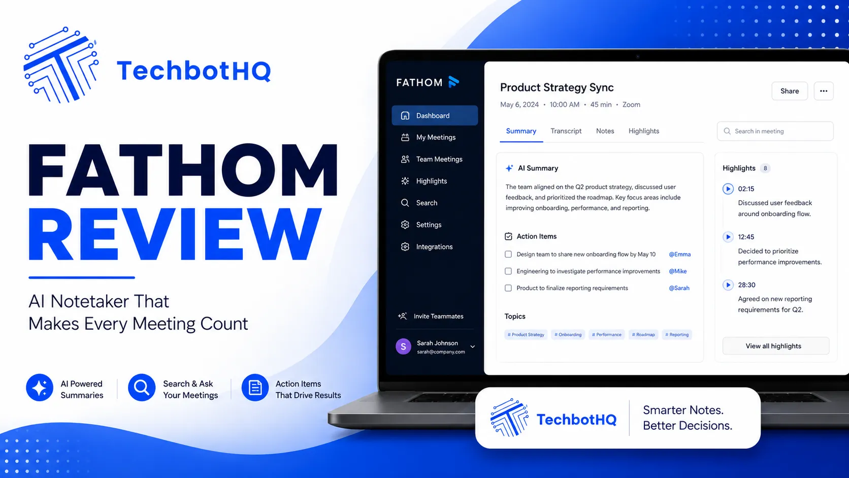 Fathom Review 2026 Is This Free AI Meeting Recorder Worth
