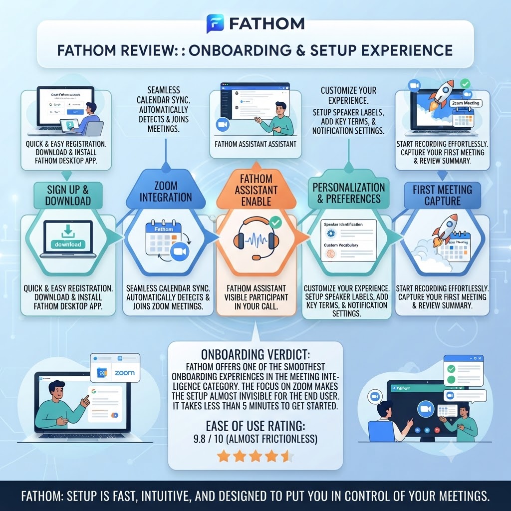 Fathom Review Onboarding and Setup