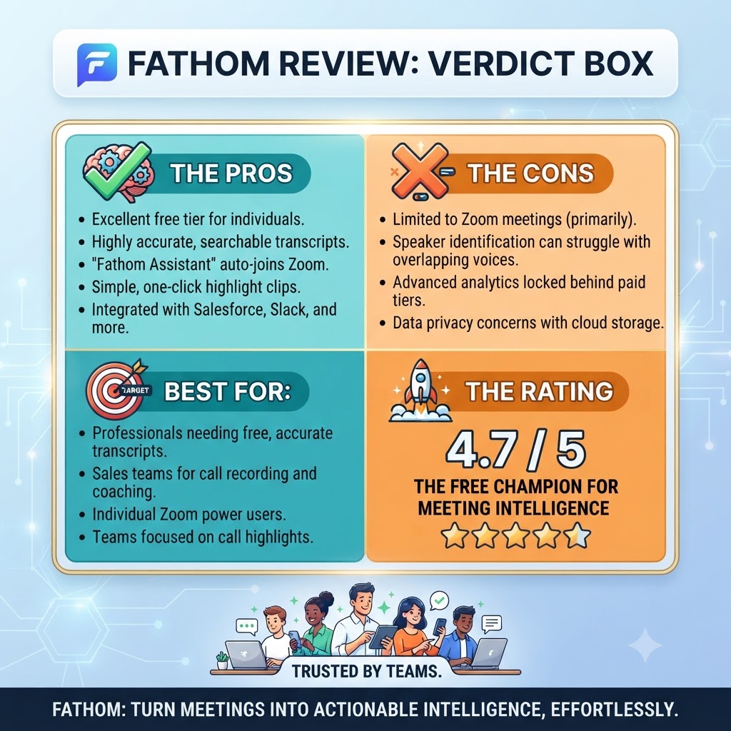 Fathom Review Verdict Box