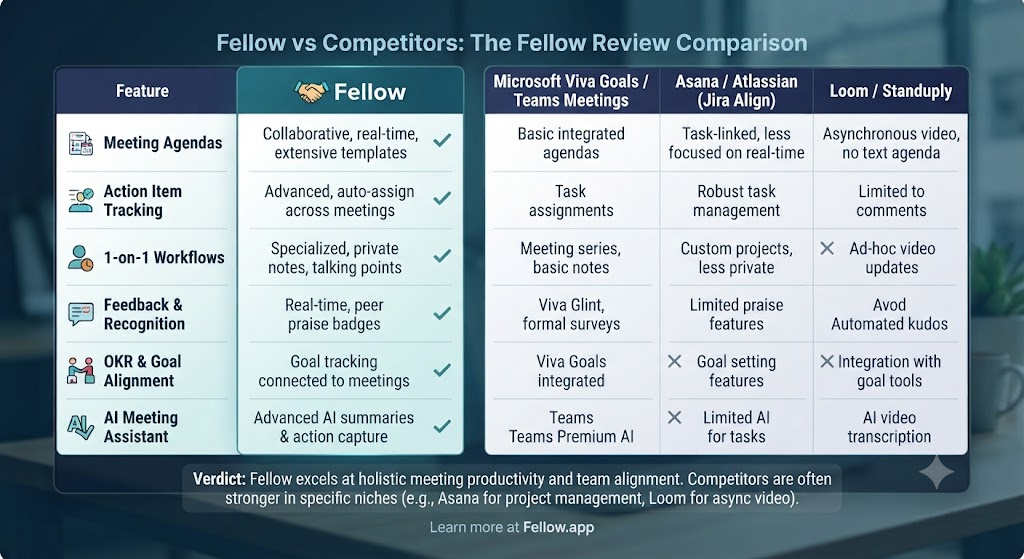 Fellow vs Competitors The Fellow Review Comparison