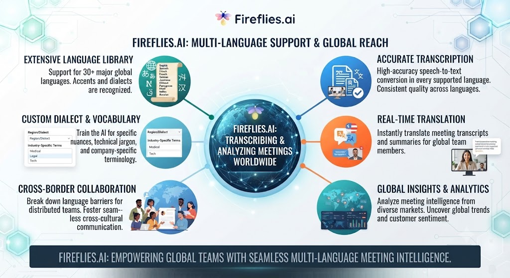 Fireflies.ai Review Multi Language Support