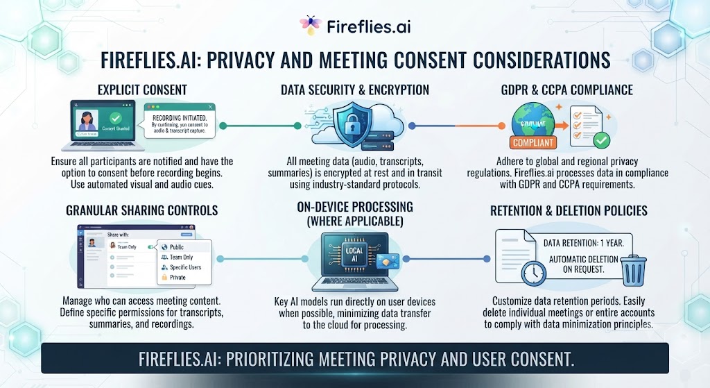 Fireflies.ai Review Privacy and Meeting Consent Considerations