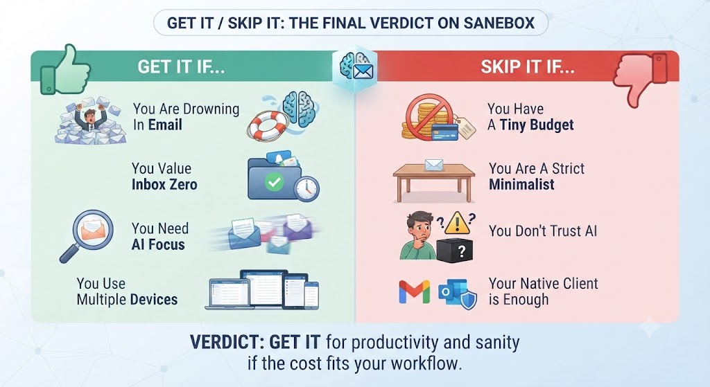 Get It Skip It SaneBox