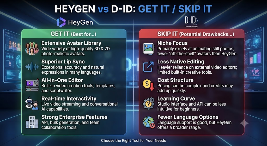 HeyGen vs D ID Get It Skip It