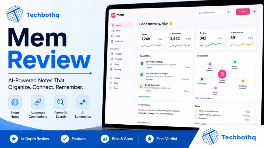 Honest Mem Review 2026 Is This AI Note Taking App Worth Using