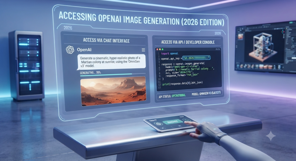 How to Access OpenAI's Image Generation in 2026