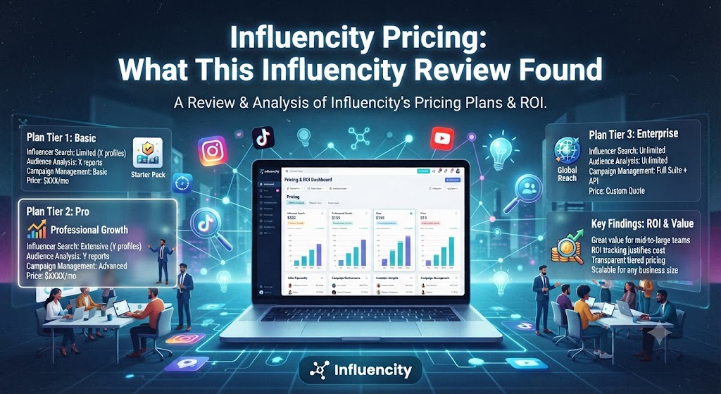 Influencity Pricing What This Influencity Review Found