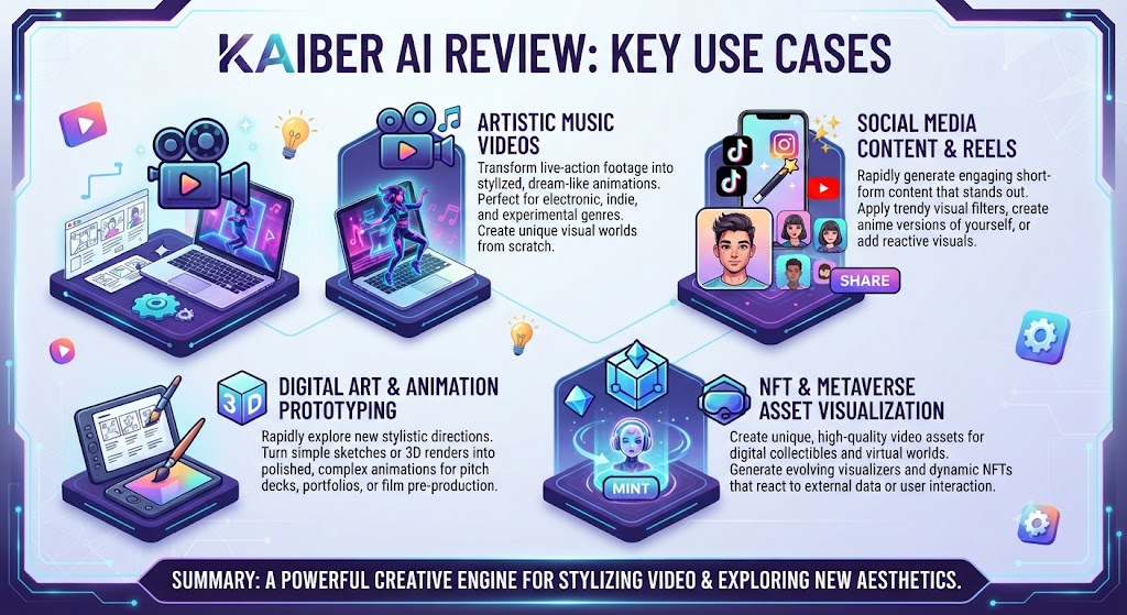 Kaiber Review Use Cases