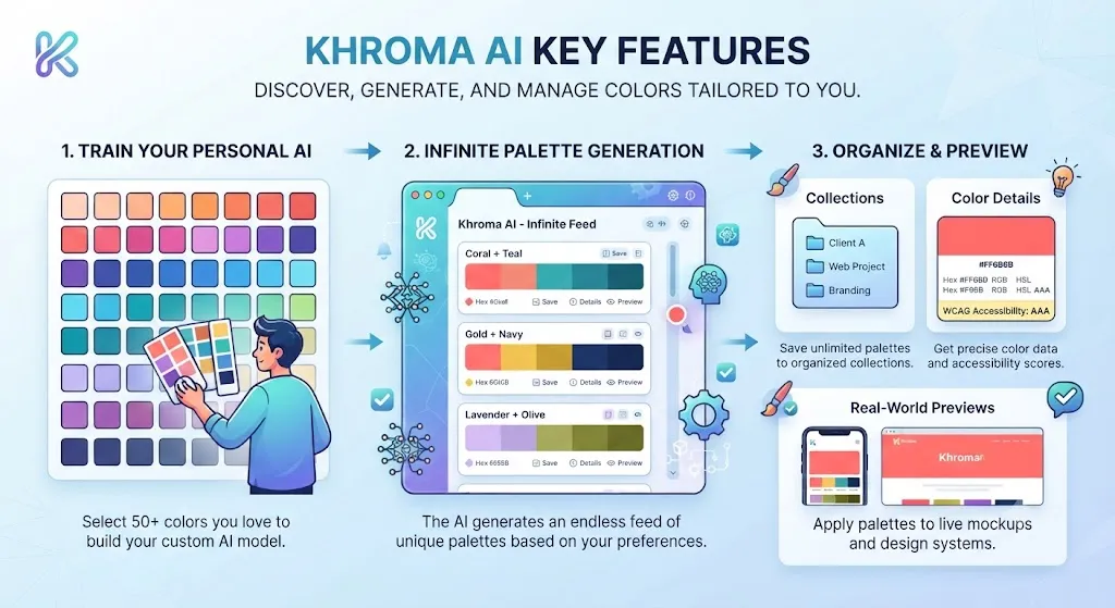 Khroma Ai Key Features