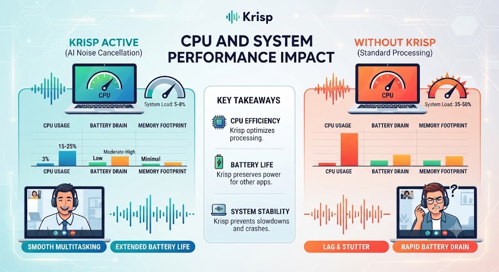 Krips Review CPU and System Performance Impact