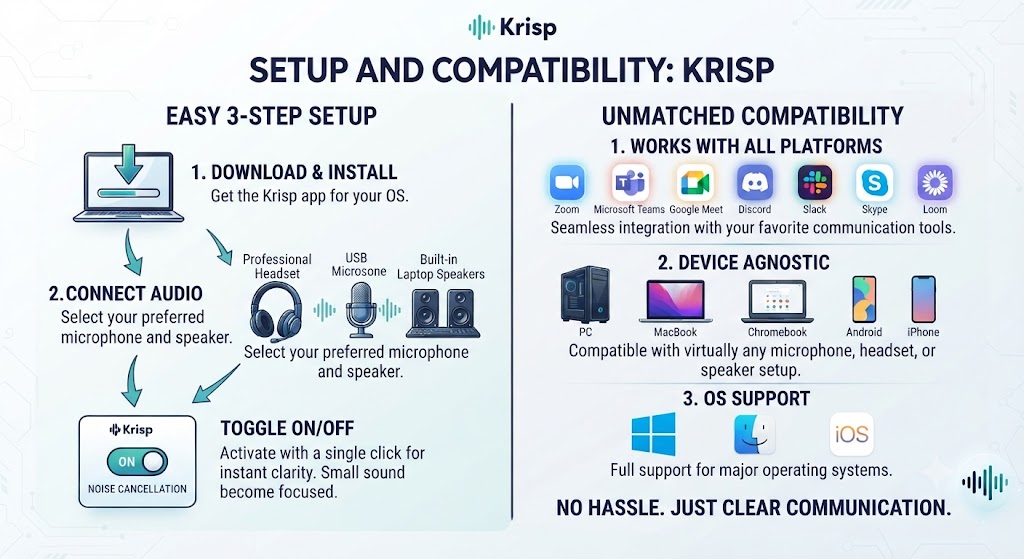Krips Review Setup and Compatibility