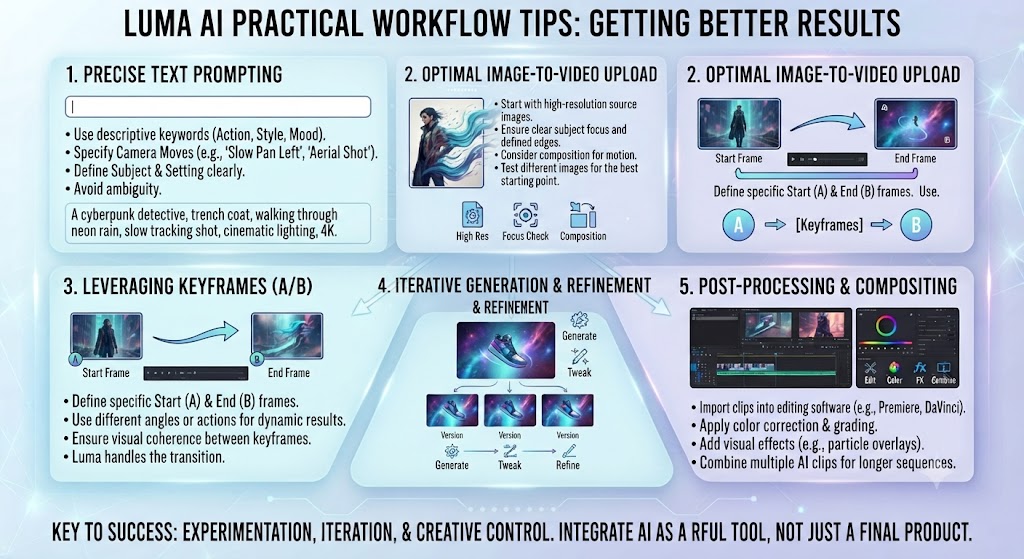 Luma Ai Practical Workflow Tips for Getting Better Results