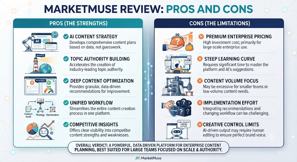 MarketMuse Review Pros and Cons