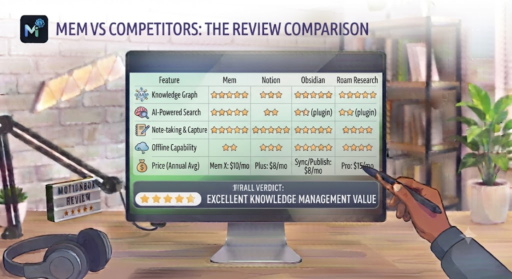 Mem vs Competitors The Mem Review Comparison