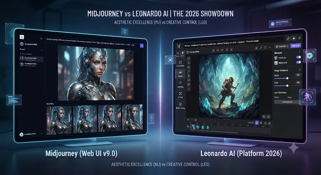 Midjourney vs Leonardo AI 2026 Which AI Art Generator Wins