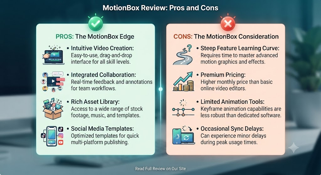 MotionBox Review Pros and Cons