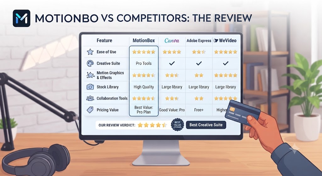 MotionBox vs Competitors The MotionBox Review Comparison