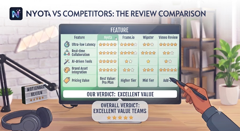 Nyota vs Competitors The Nyota Review Comparison