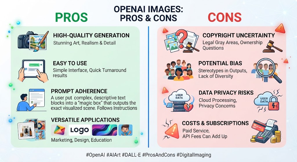 OpenAi Images Pros and Cons