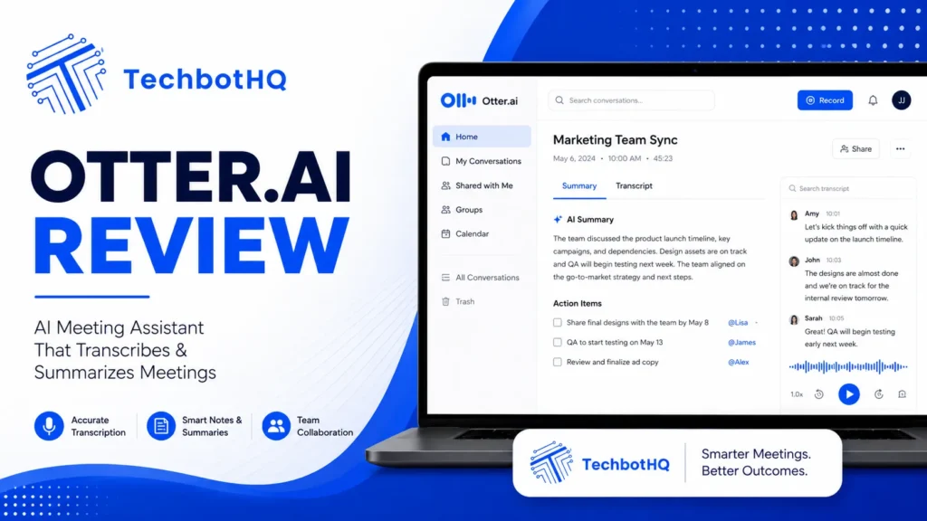Otter.ai Review 2026 Best AI Meeting Transcription Tool